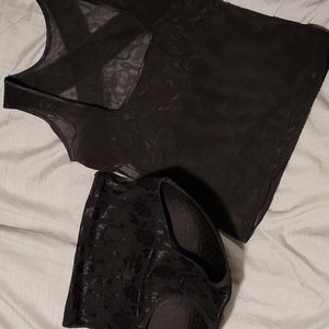 L body shaper set w padded butt